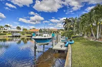 Canal Waterfront Home with Private Pool and Dock! - parking