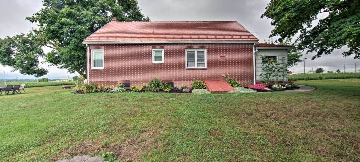 Quiet Elizabethville Home w/ Fire Pit + Views Hotels in Dauphin County