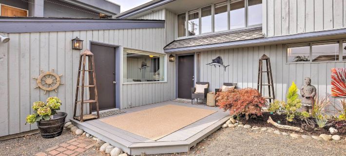 Oceanfront Ferndale Oasis w/ Fire Pit, Grill! Hotels in Whatcom County