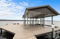 Lakefront 6BR Retreat with Private Dock, Huge Deck & Epic Seneca Views