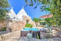 Dimora Tra Gli Ulivi With Private Jacuzzi - Happy Rentals - Bathtub