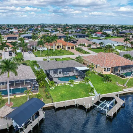 Poolside Oasis w/ Boat Dock! Cape Coral Retreat