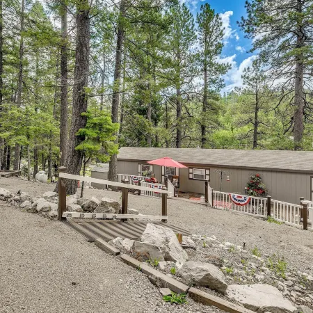 Peaceful Cloudcroft Vacation Rental Walk to Shops