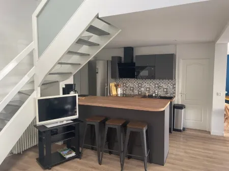 Villa in the center of Le Pouliguen, 3 minutes from the port