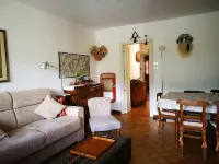 IN THE CENTER but a stone's throw from the woods