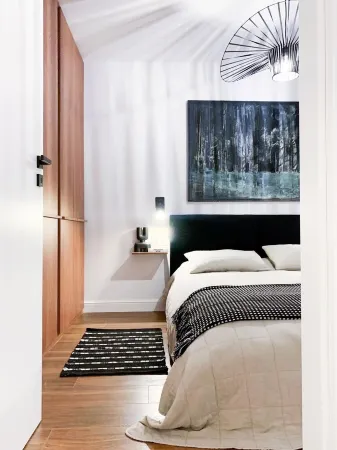 Designer apartment only 450 m from the beach!