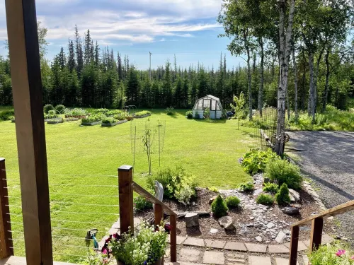 Expansive Kenai home near fishing, airport w/pool table, fire pit, gardens!