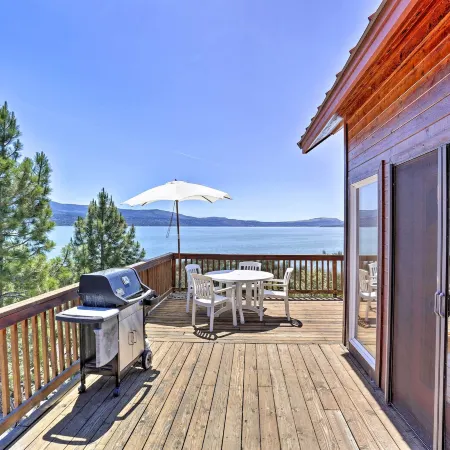 Scenic Susanville Cabin w/ Deck on Eagle Lake