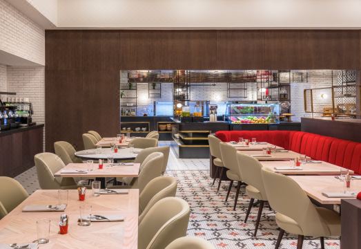 호텔 라운지 전경