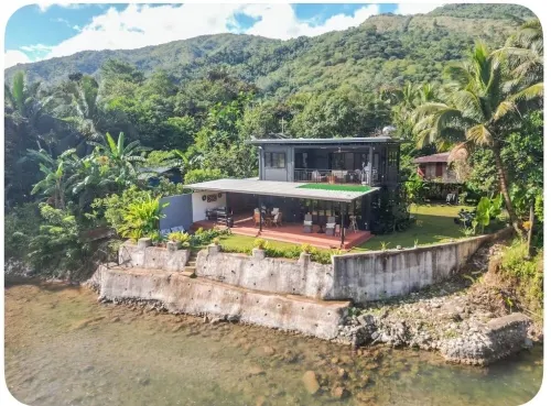 2 storey Prefab Container Vacation Home-Full Mountain View and River access