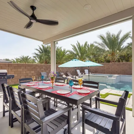 4 Mi to Empire Polo Club: Getaway w/ Outdoor Oasis