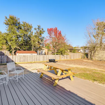 2 Mi to Beaches: Breezy Panama City Home w/ Deck!