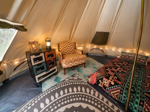 Boho Off-Grid Glamping at Honeysuckle Springs