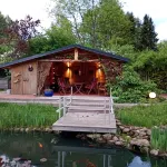 You will find relaxation and a peaceful idyll here in the Apartment-Feldsteingarten - Apartments