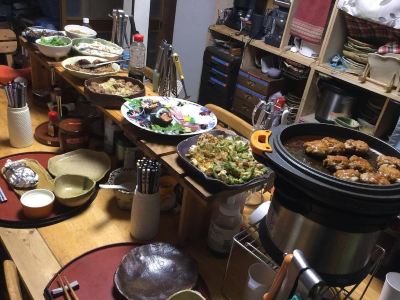 料理 北条水軍ユースホステルの写真