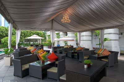 レストラン フラトン ホテル シンガポール（ステイケーション可）の写真