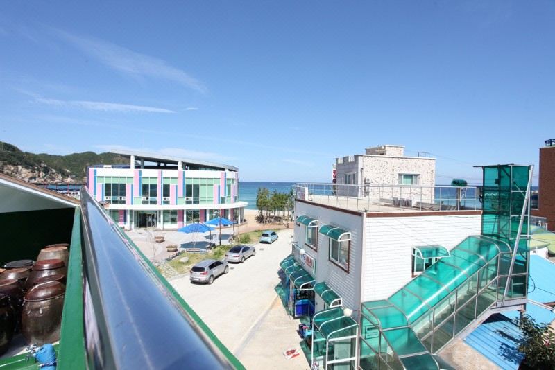 용화해변 전경