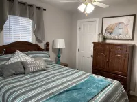 Newly remodeled modern farmhouse in a country setting. Quiet with views