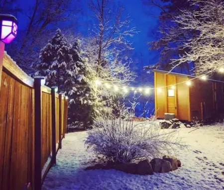 Luxury Tiny Home. Brew Ridge. Trail. Ski. Wineries