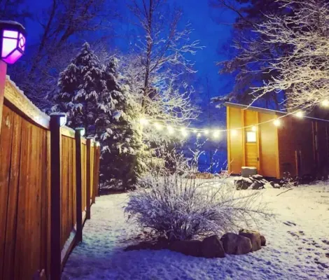 Luxury Tiny Home. Brew Ridge. Trail. Ski. Wineries