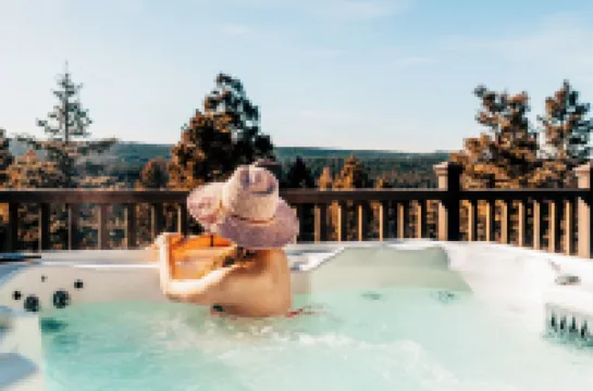 Indigo //Aframe- Hot Tub- Views!