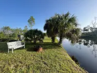 Sunset Hide A Way West in Paradise,Naples,Florida with canal water front