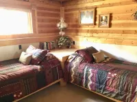 Water front, Log Cabin, Mountain Views, ATV Trails, hiking, fishing, creek front