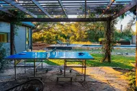 New Pool, Fire Pit, Grill, Ping Pong, Views on Stunning 5-Acre Retreat!