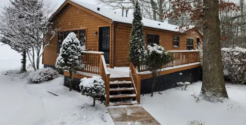 Cozy Cabin with Hot Tub, Fire Pit, Game Room -Near Deep Creek Lake