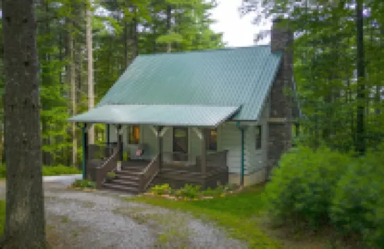 Perfect Cabin in the Woods! Hot Tub, Fire Pit, WI-FI, Central A/C
