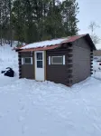 Rustic Small Cabin in the Black Hills of Wy. Snowmobile right out the drive!
