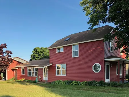 Big Red a newly renovated 4 bedroom historic home in the heart of Grand Marais!