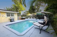 Relax at Serenity – Heated Pool Spa WiFi BBQ Near Beach