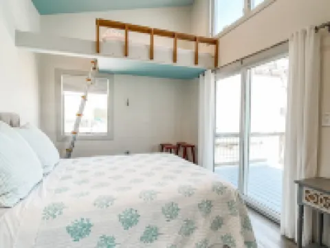Modern Beachfront Cottage with Endless Bay Views Hotels in Mathews County