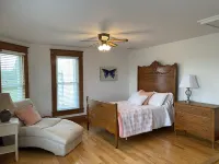 Family owned and operated spacious Farm House with a modern decorative flair.