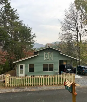 Cozy Pigeon Forge Cabin Near Parkway: Hot Tub, Mountain Views & Pet Friendly! - Farmhouses