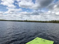 Quiet cottage with stunning peaceful lake views near Elcho and Pelican Lake WI