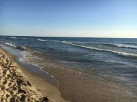 A block from the beach! A beautiful wooded spot a 5 minute walk from Lake MI.. Hotels in Park Township