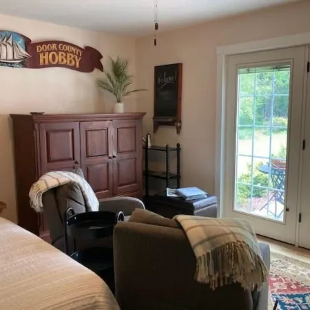 Location! Walk to Downtown - Garden Studio Apt. in the Heart of Door County!