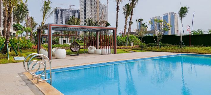 Stunning Studio Apartment at Sky House BSD Hotels in Pagedangan