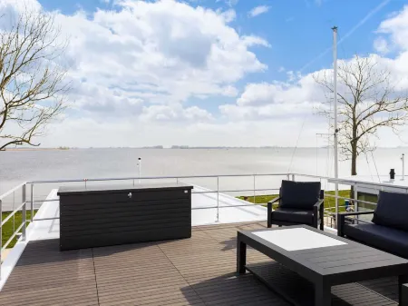 Unique Houseboat on and Around the Sneekermeer