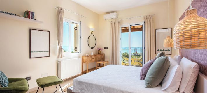Terra Rossa by Konnect, Views to Ionian Sea Hotels in Feakes