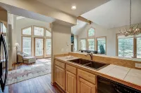 Private Hot Tub and Serene Wooded Views - Elegant Mountain Escape