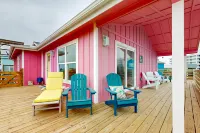 Ocean View from Back Porch, Boardwalk, Outdoor Shower