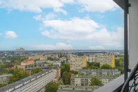 Margi Velvet Apartament 13TH Floor LED Ceiling Bath Pool Hotels in Politz