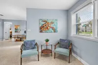 Heated Pool Mini Golf Walk to Beach Beach Gear Hotels in Butler Beach