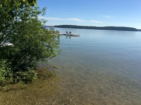 Private, woods, trails, Duck Lake access, Kayaking, Interlochen concerts