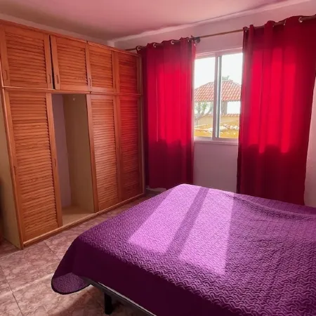 An oasis with a double panoramic view over the ocean and the mountain El Teide 1