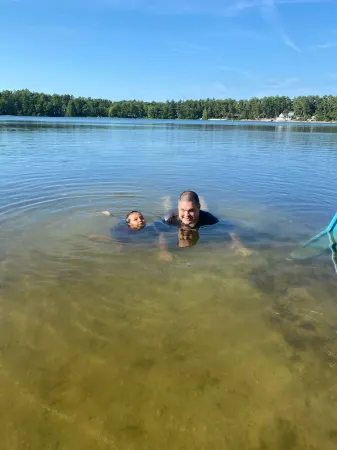 Onset beach, Cape code , Blackmore pond, private waterfront cottage