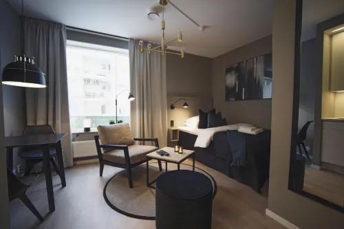 Sky Hotel Apartments, Hospitalstorget Отели в г. Линкопин